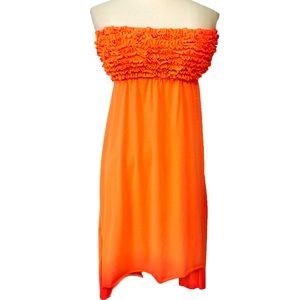 646 Main Orange Summer Dress